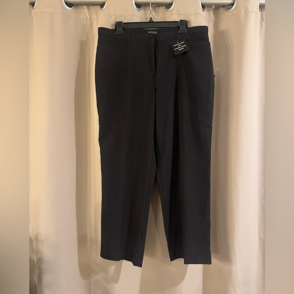NWT George Women’s petite  Black Dress Pants